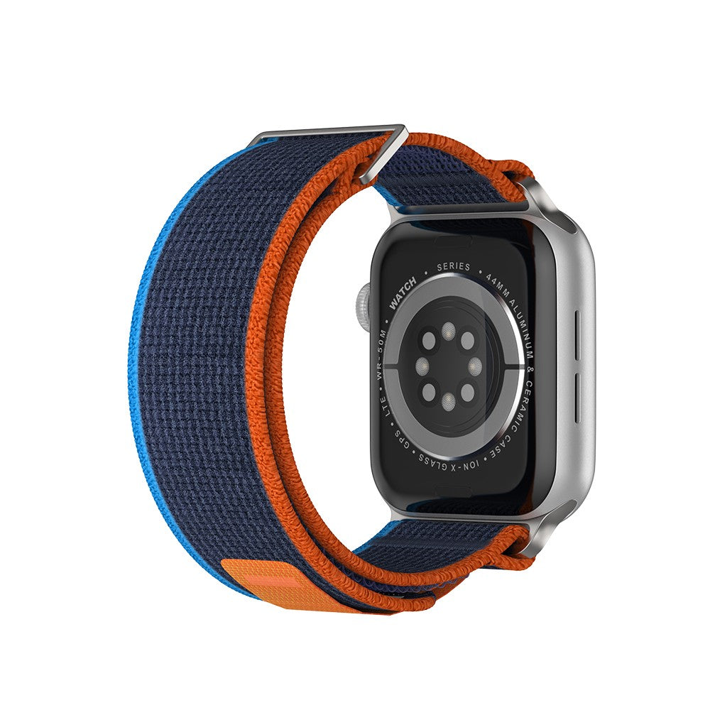 Curea Trail Scout - Apple Watch 1/2/3/4/5/6/7/8/9/SE - 38/40/41 MM - Albastru Inchis