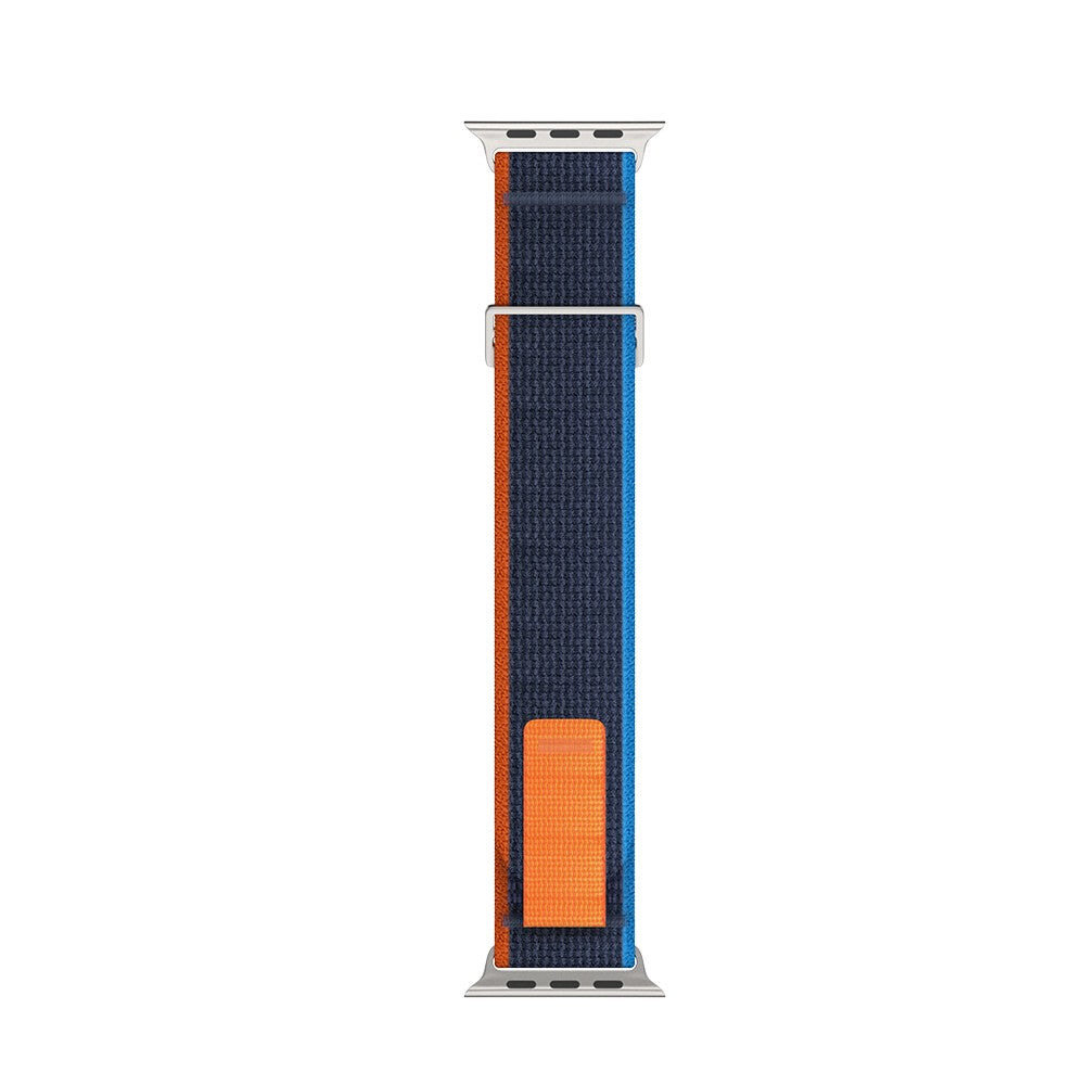 Curea Trail Scout - Apple Watch 1/2/3/4/5/6/7/8/9/SE - 38/40/41 MM - Albastru Inchis