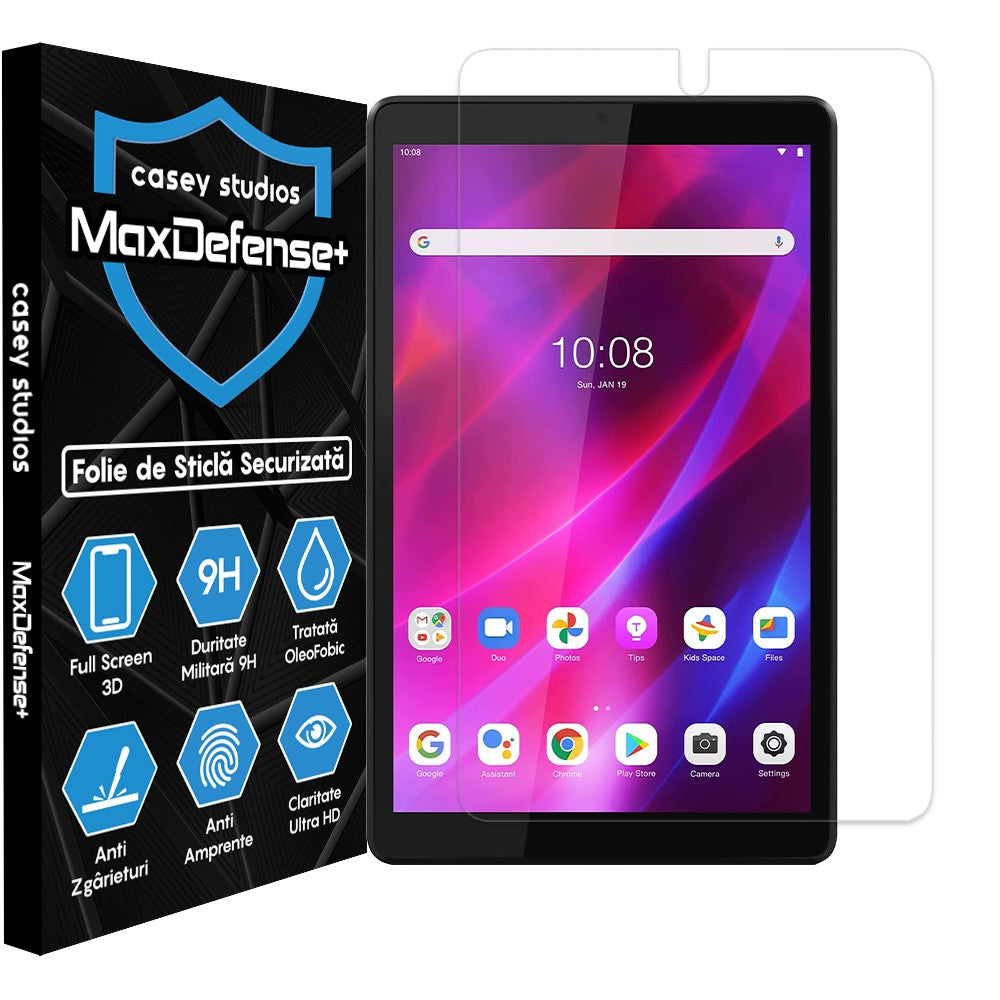 Folie Sticla MaxDefense+ - Lenovo Tab M8 HD/M8 3rd Gen 8" (TB-8505F/TB-8506X) - Clear