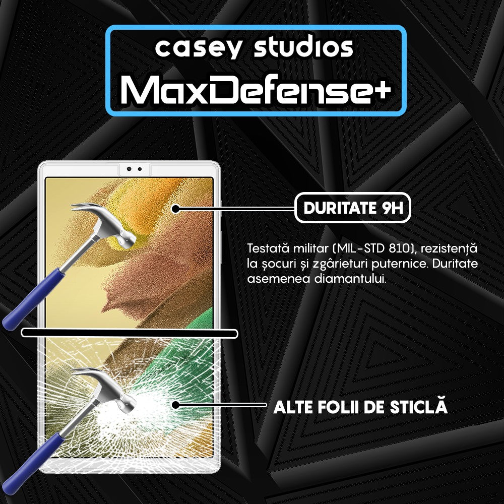 Folie Sticla MaxDefense+ - Samsung Galaxy Tab A7 Lite 8.7" (SM-T220/T225) - Clear