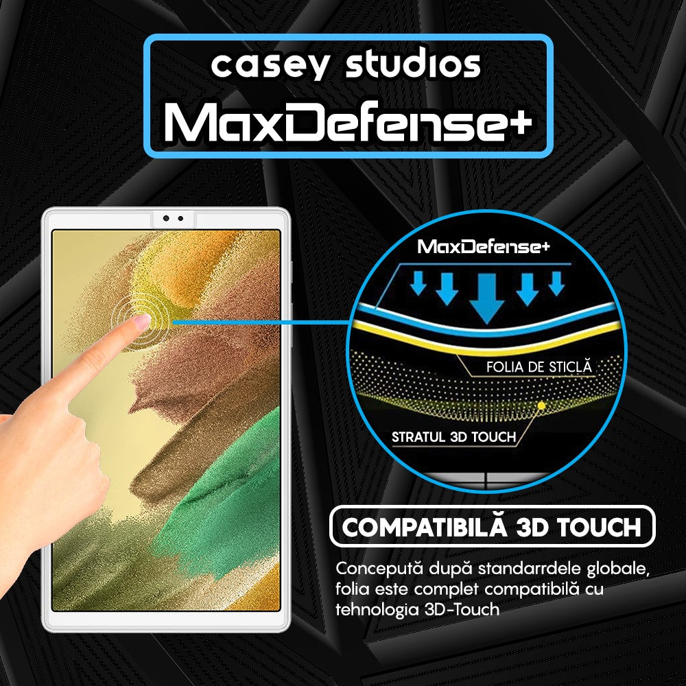 Folie Sticla MaxDefense+ - Samsung Galaxy Tab A7 Lite 8.7" (SM-T220/T225) - Clear