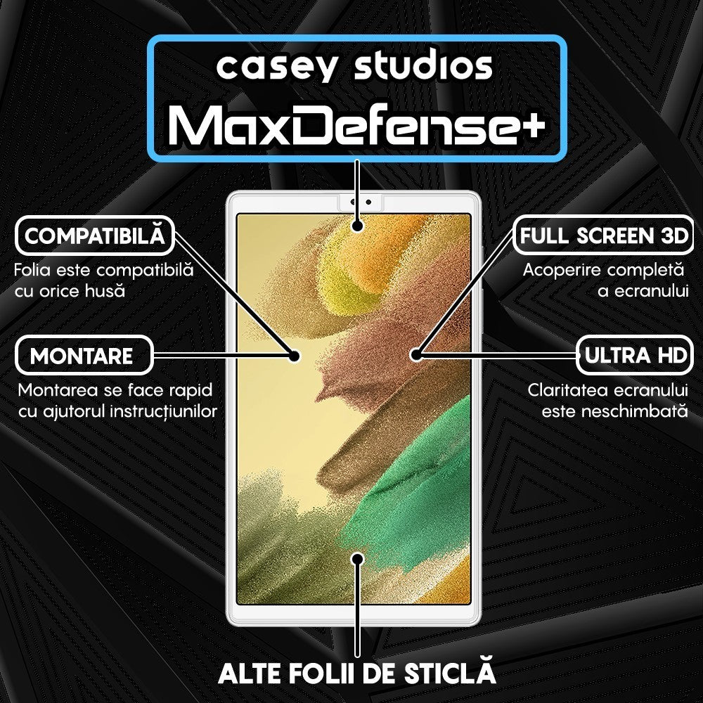 Folie Sticla MaxDefense+ - Samsung Galaxy Tab A7 Lite 8.7" (SM-T220/T225) - Clear