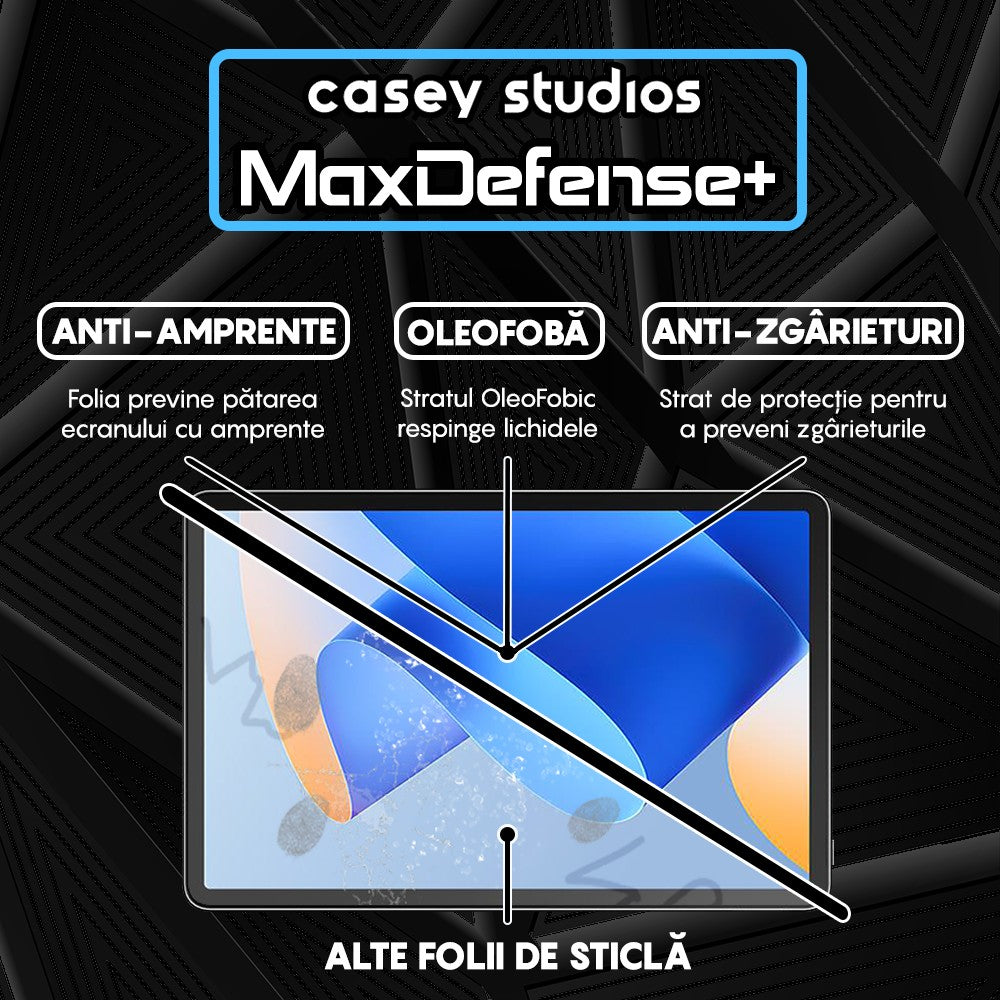 Folie Sticla MaxDefense+ - Huawei MatePad 11 2023 - Clear
