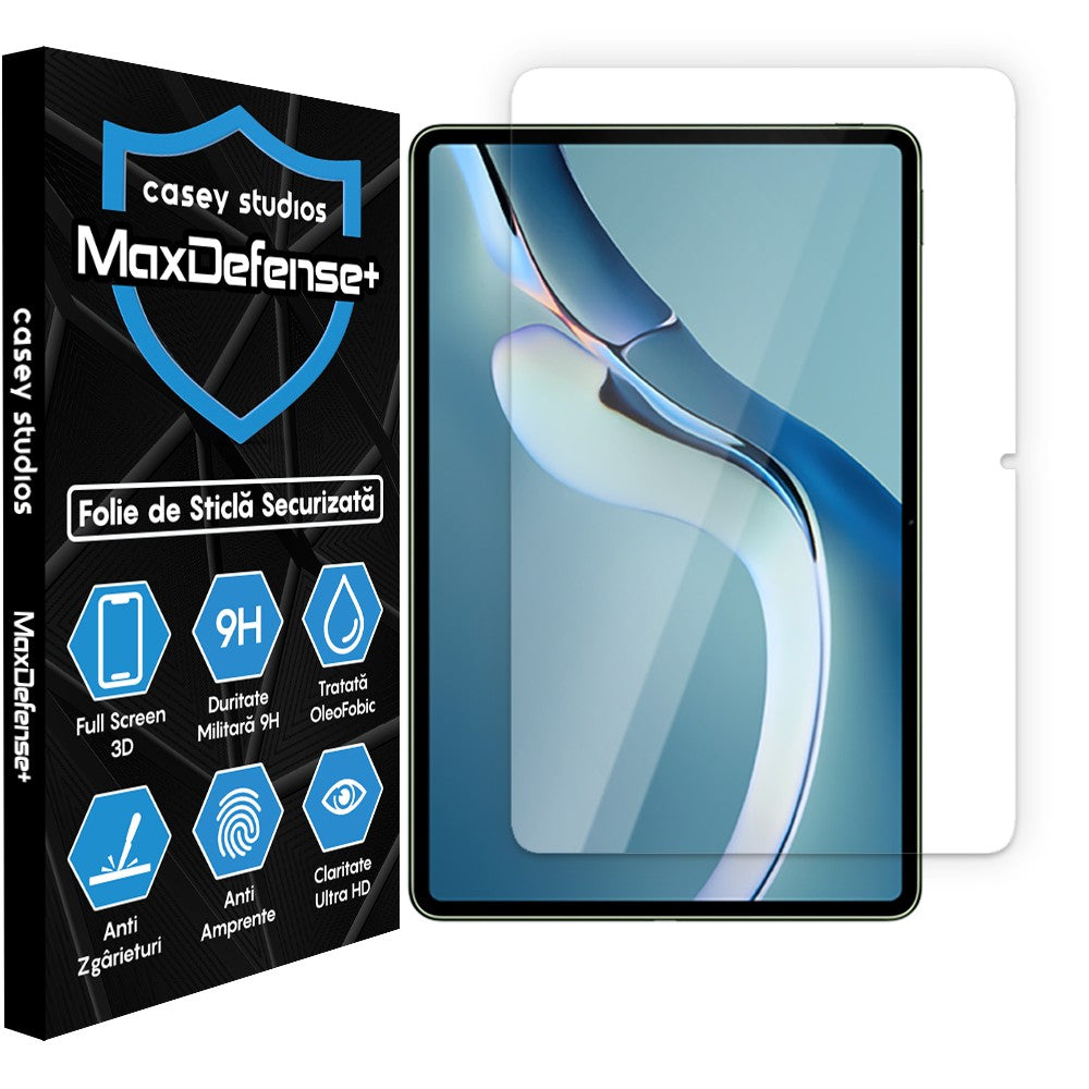 Folie Sticla MaxDefense+ - Huawei MatePad Pro 12.6 2021 - Clear