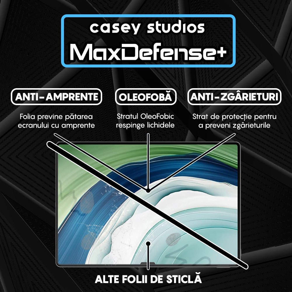 Folie Sticla MaxDefense+ - Huawei MatePad Pro 13.2 - Clear