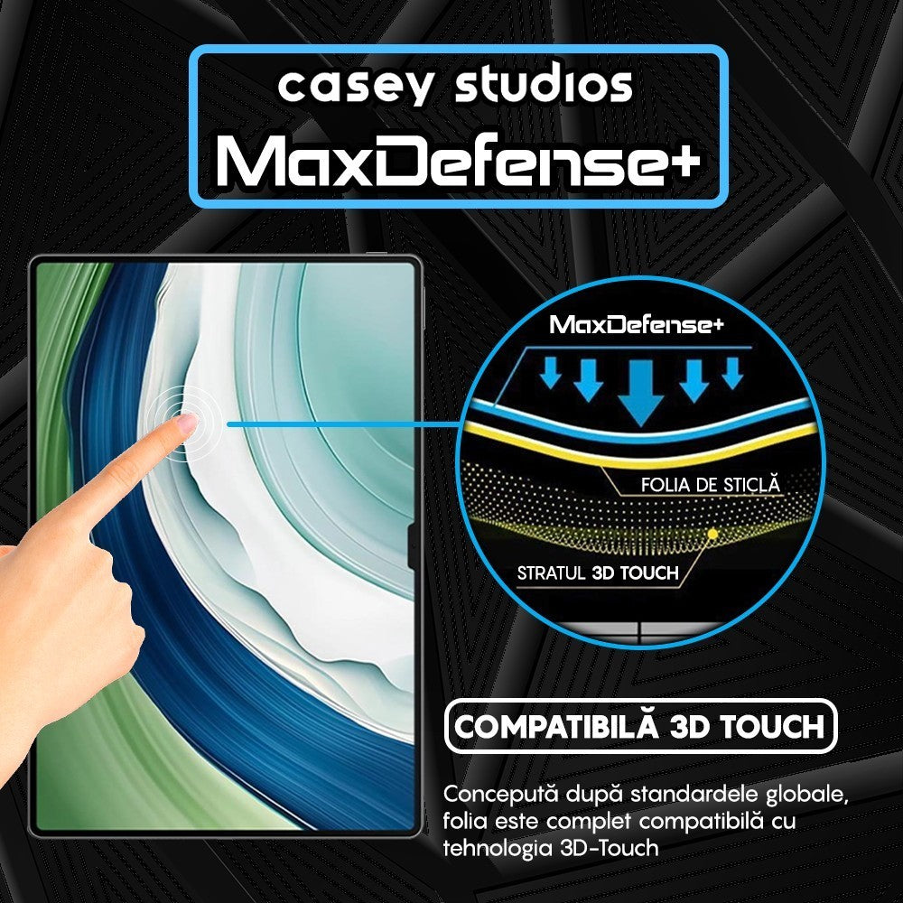 Folie Sticla MaxDefense+ - Huawei MatePad Pro 13.2 - Clear