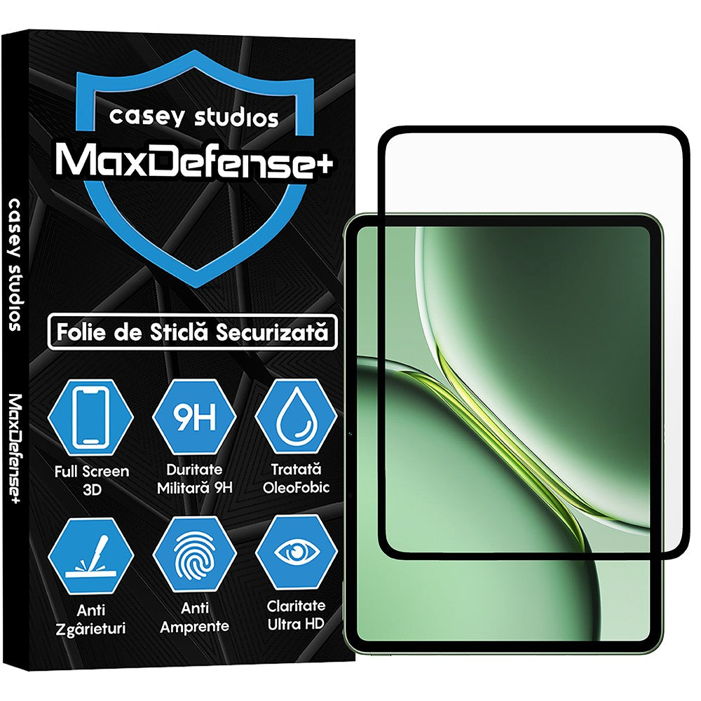 Folie Sticla MaxDefense+ - OnePlus Pad Pro - Clear