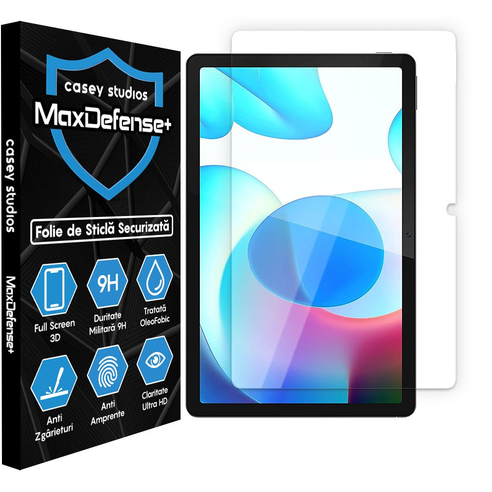 Folie Sticla MaxDefense+ - Realme Pad 10.4" 2021 - Clear