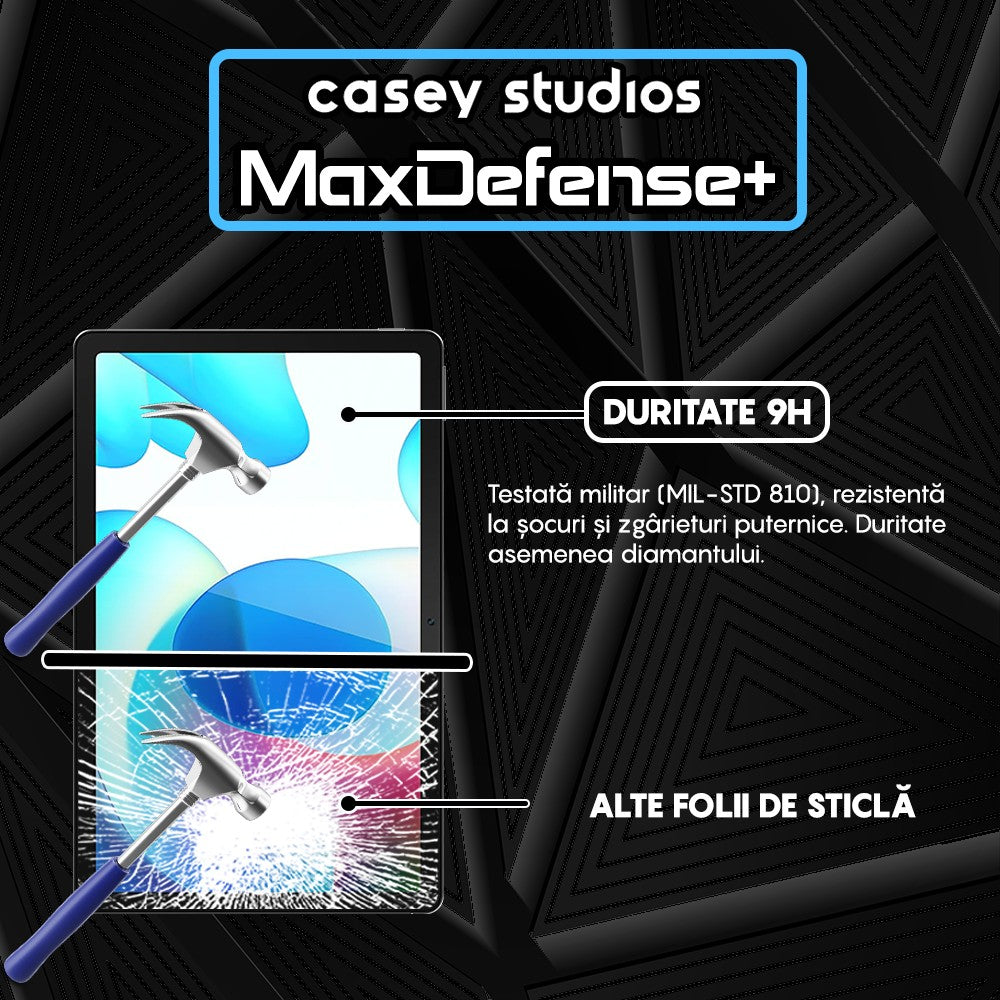 Folie Sticla MaxDefense+ - Realme Pad 10.4" 2021 - Clear