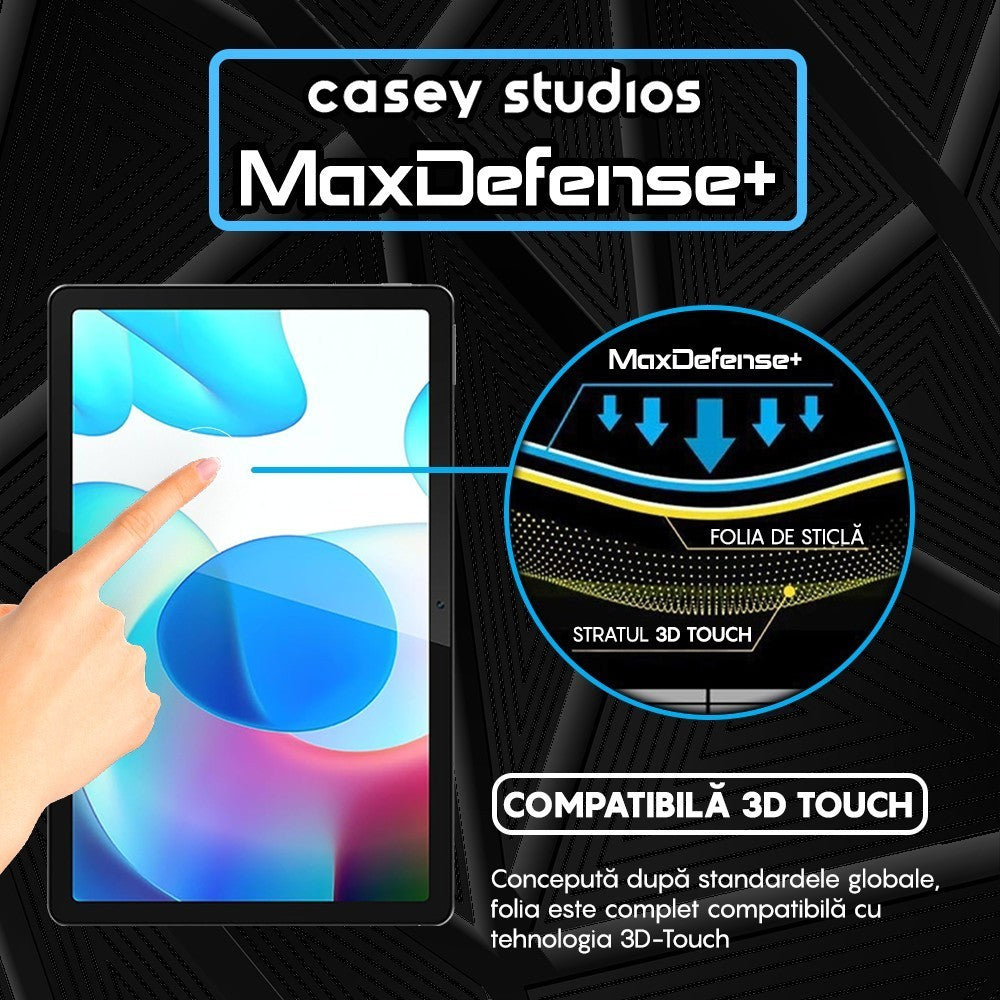 Folie Sticla MaxDefense+ - Realme Pad 10.4" 2021 - Clear