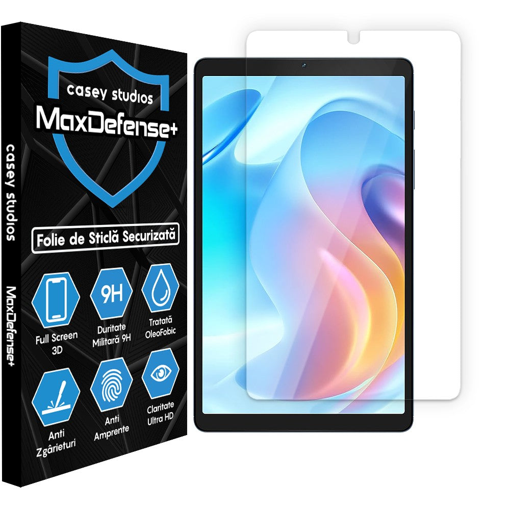 Folie Sticla MaxDefense+ - Realme Pad Mini - Clear