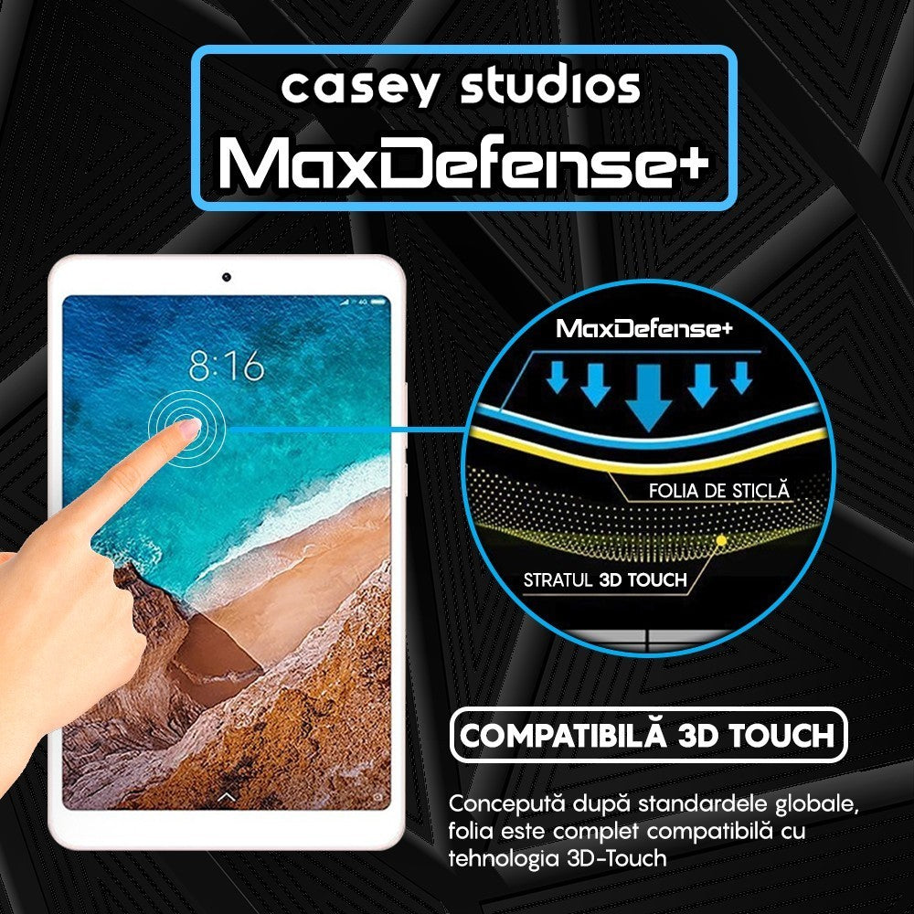 Folie Sticla MaxDefense+ - Xiaomi Mi Pad 4 Plus 10.1" - Clear
