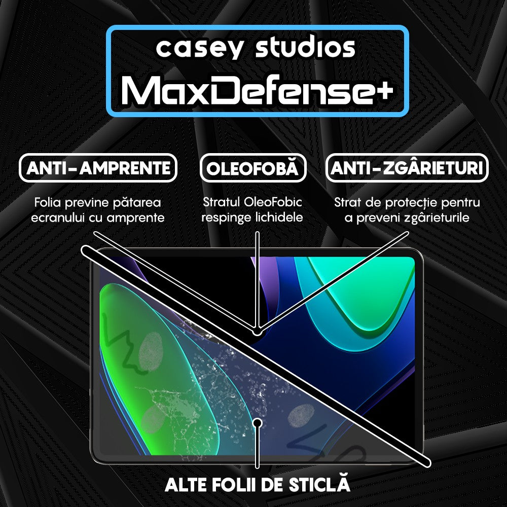 Folie Sticla MaxDefense+ - Xiaomi Pad 6 Pro/6 /5 Pro/5 - Clear