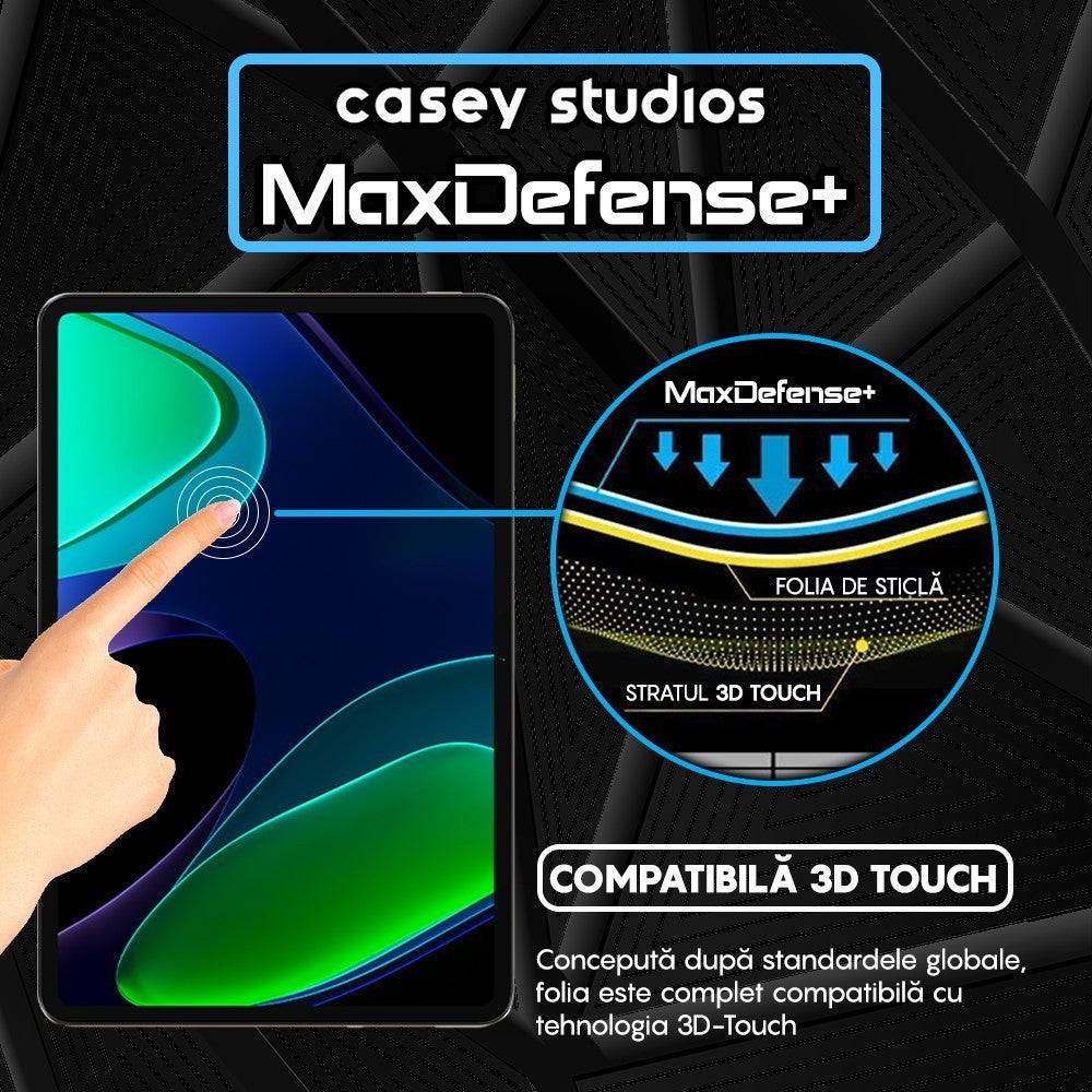 Folie Sticla MaxDefense+ - Xiaomi Pad 6 Pro/6 /5 Pro/5 - Clear