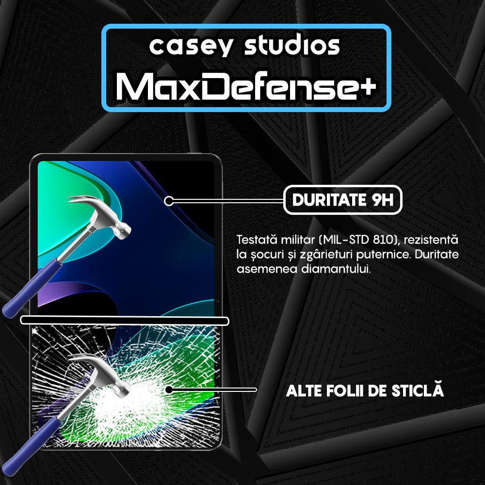 Folie Sticla MaxDefense+ - Xiaomi Pad 5 Pro/5 - Clear