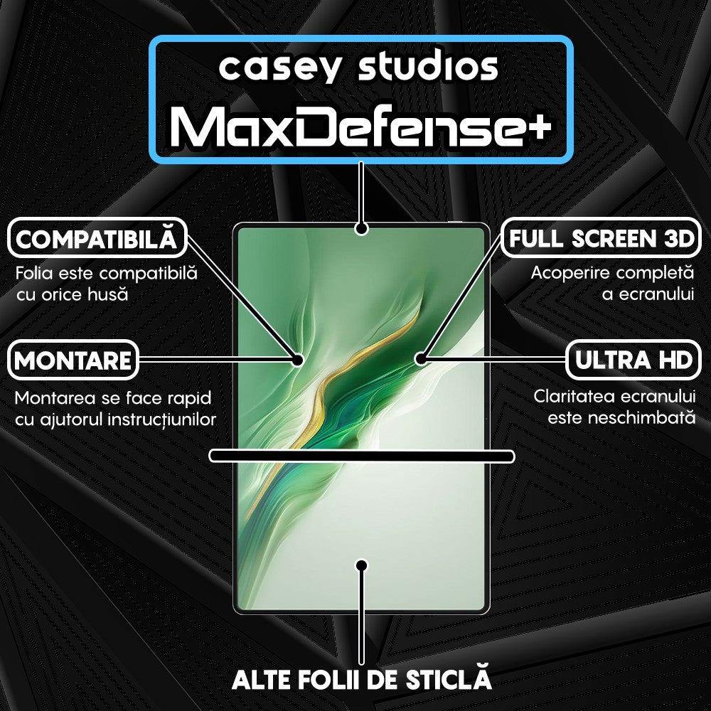 Folie Sticla MaxDefense+ - Honor MagicPad 2 12.3 - Clear