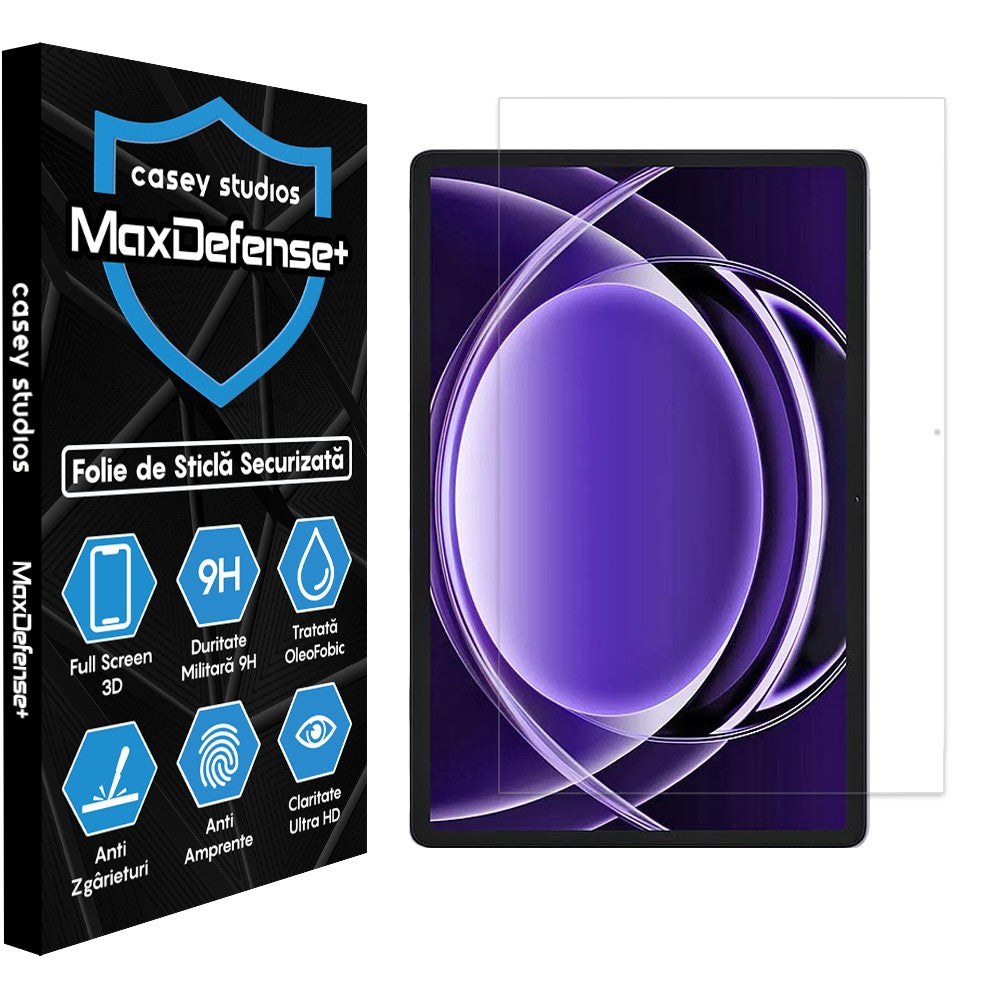 Folie Sticla MaxDefense+ - Realme Pad 2 Lite - Clear