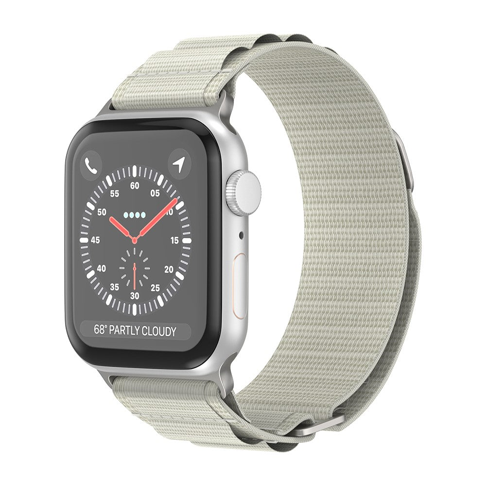 Curea Alpine Adventure - Apple Watch 1/2/3/4/5/6/7/8/9/10/11/SE/SE2/SE3/Ultra 1/Ultra 2/Ultra 3 - 42/44/45/46/49 MM - Crem