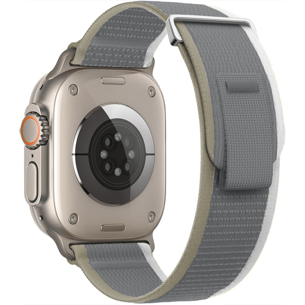 Curea Trail Expedition - Apple Watch 1/2/3/4/5/6/7/8/9/10/11/SE/SE2/SE3/Ultra 1/Ultra 2/Ultra 3 - 42/44/45/46/49 MM - Gri