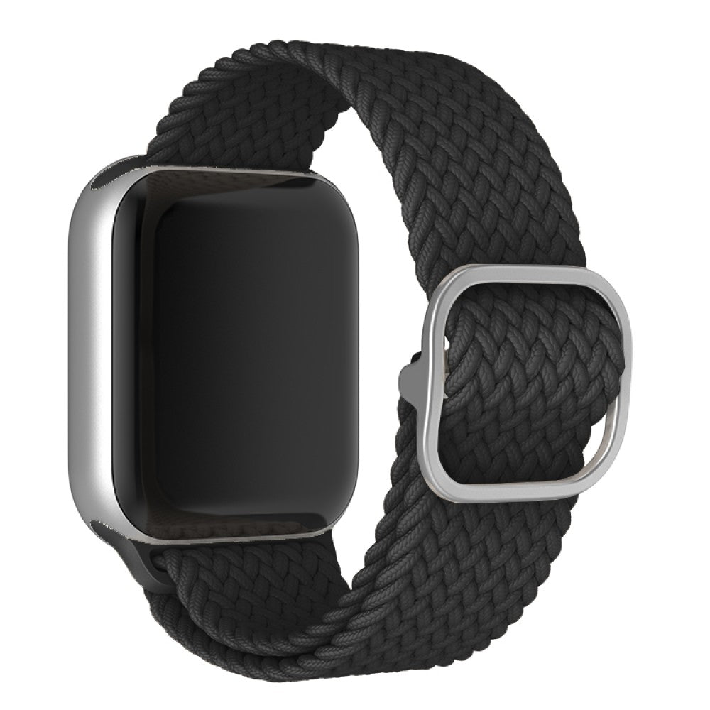 Curea Braided Weave - Apple Watch 1/2/3/4/5/6/7/8/9/10/11/SE/SE2/SE3/Ultra 1/Ultra 2/Ultra 3 - 42/44/45/46/49 MM - Black