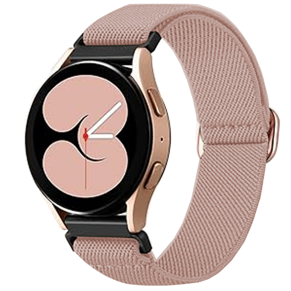 Curea Braided Classic - Huawei Watch GT3 42mm/GT2 42mm/Watch 2 - 20mm - Pink Sand