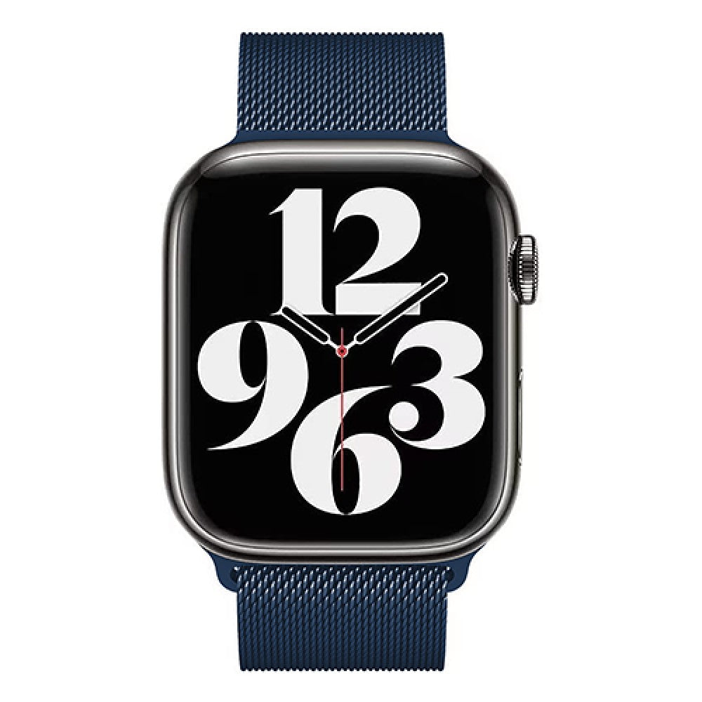 Curea Milanese Duo - Apple Watch 1/2/3/4/5/6/7/8/9/10/11/SE/SE2/SE3 - 38/40/41/42 MM - Blue