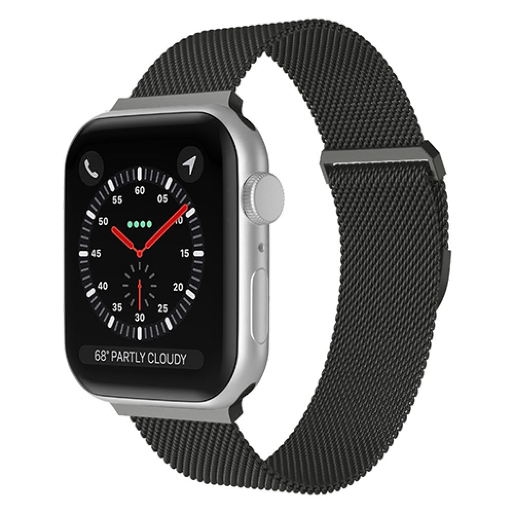 Curea Milanese Duo - Apple Watch 1/2/3/4/5/6/7/8/9/10/11/SE/SE2/SE3/Ultra 1/Ultra 2/Ultra 3 - 42/44/45/46/49 MM - Dark Gray
