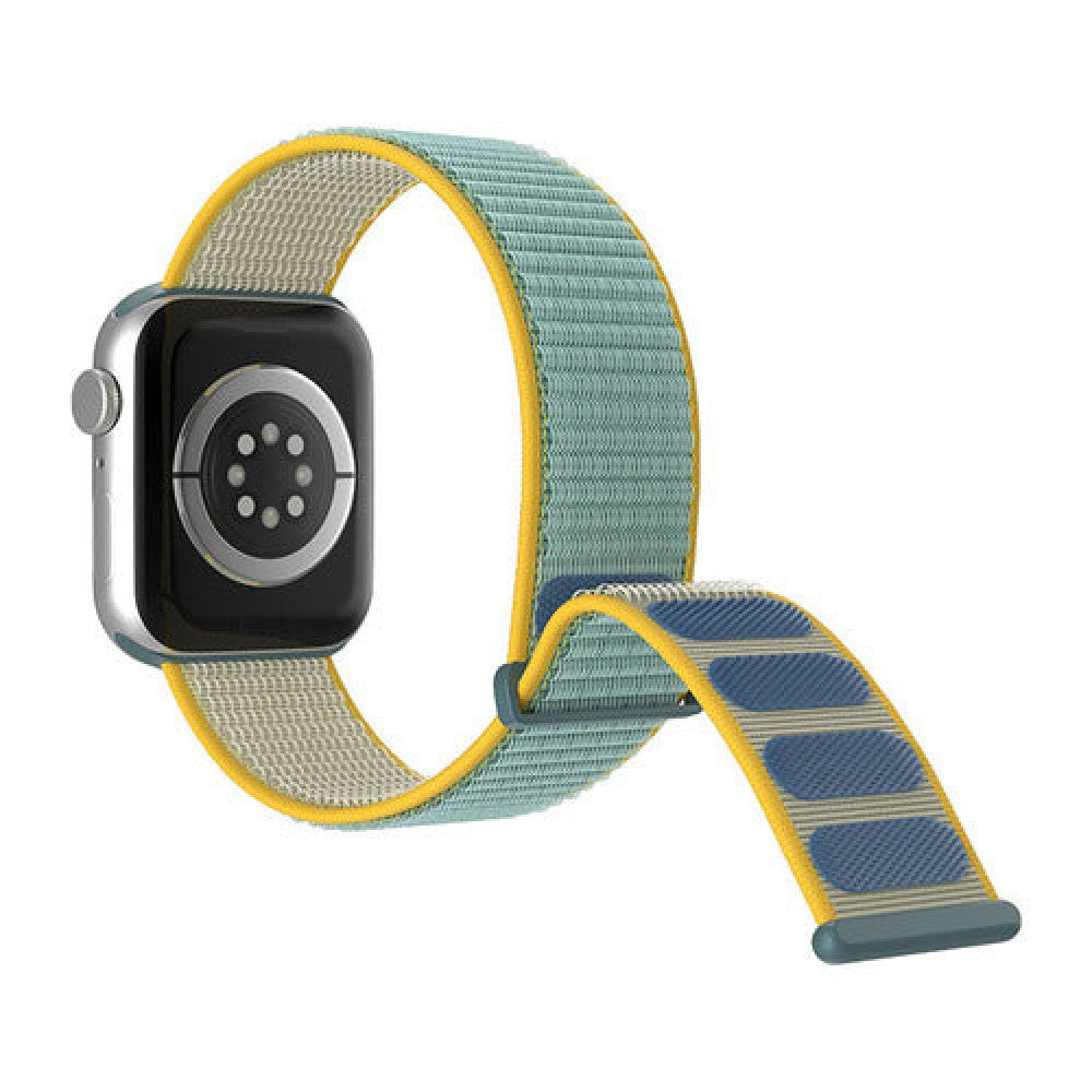 Curea Nylon Sport - Apple Watch 1/2/3/4/5/6/7/8/9/10/11/SE/SE2/SE3 - 38/40/41/42 MM - Bright Sunny
