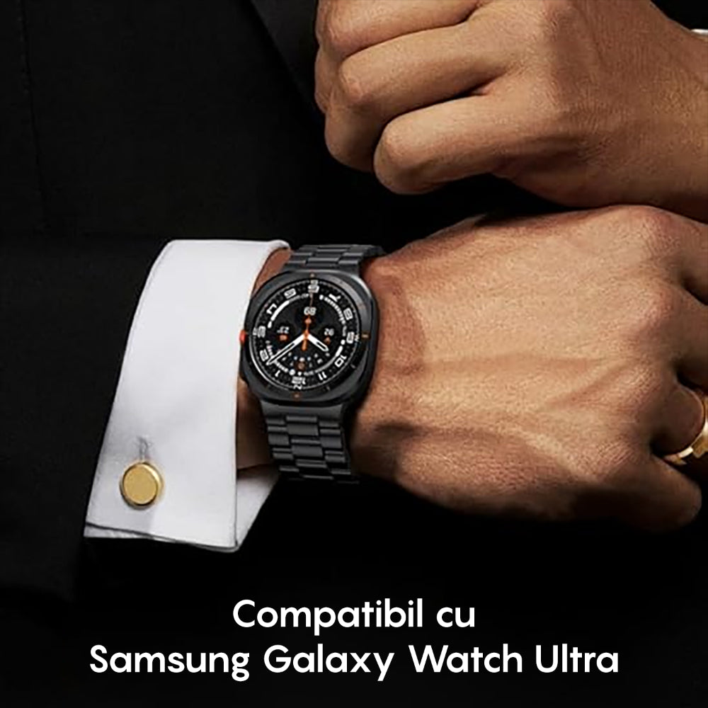 Curea Metallic Link - Samsung Galaxy Watch Ultra - Black