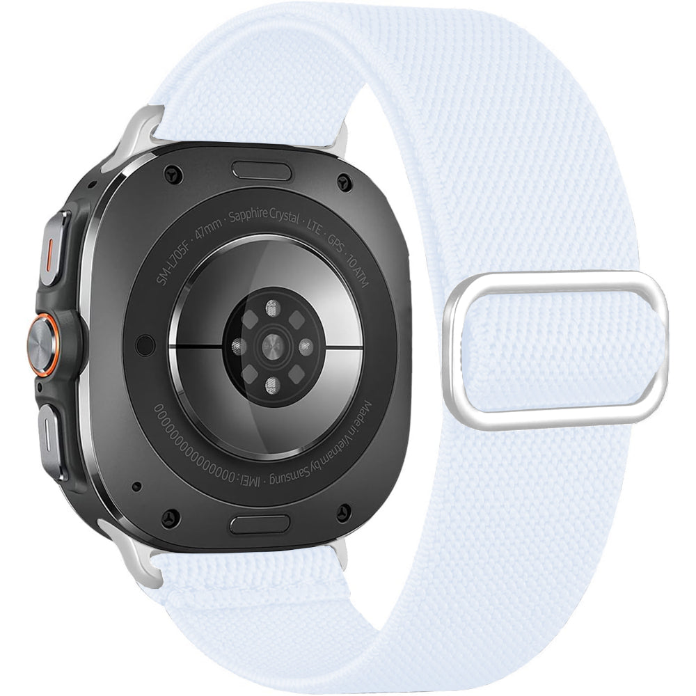 Curea Braided Classic - Samsung Galaxy Watch Ultra - Alb