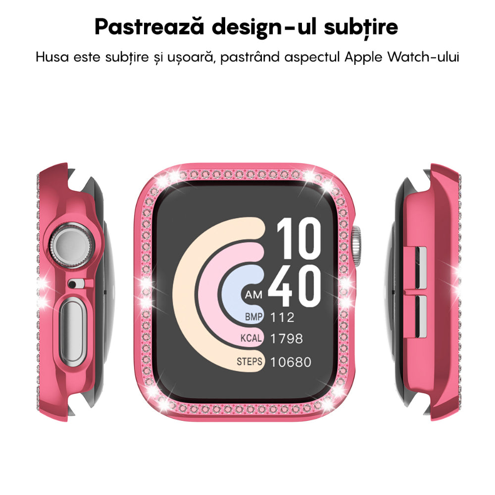 Carcasa Diamond - Apple Watch 4/5/6/SE - 40MM - Rose