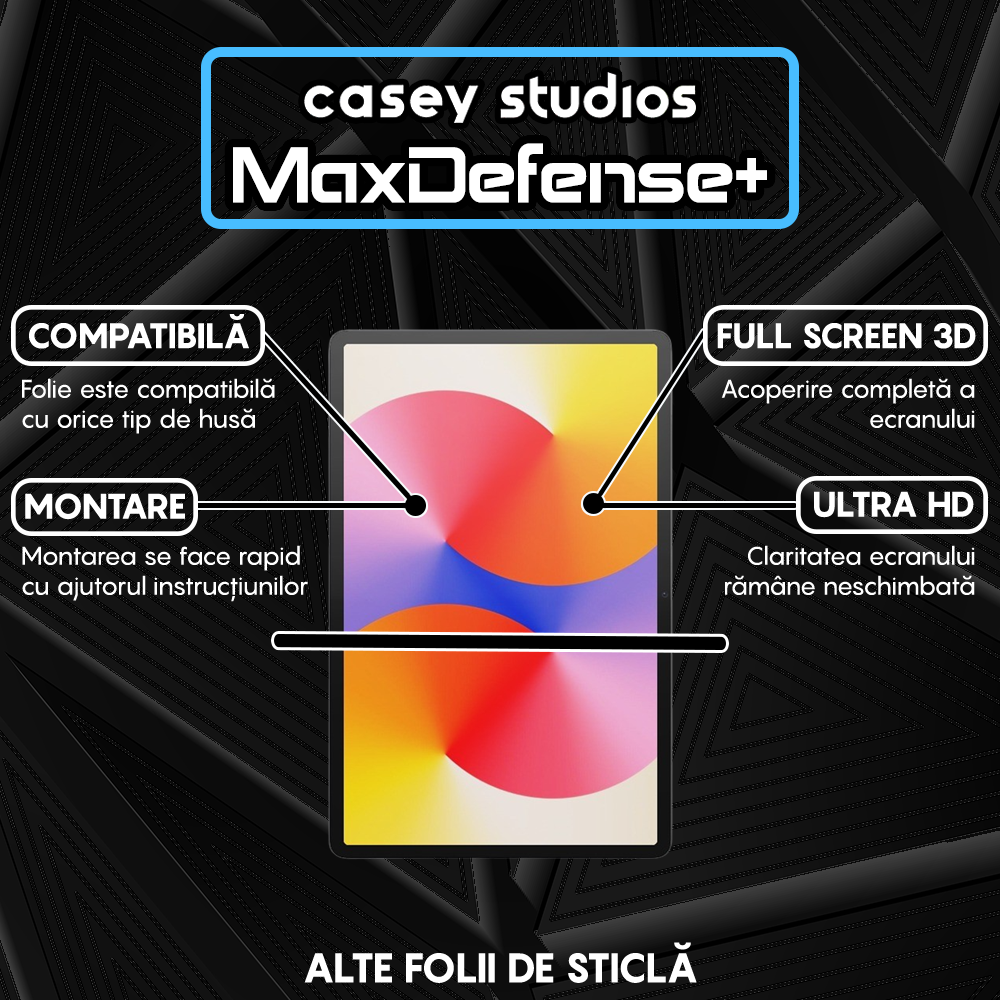 Folie Sticla MaxDefense+ - Huawei MatePad SE 11 - Clear