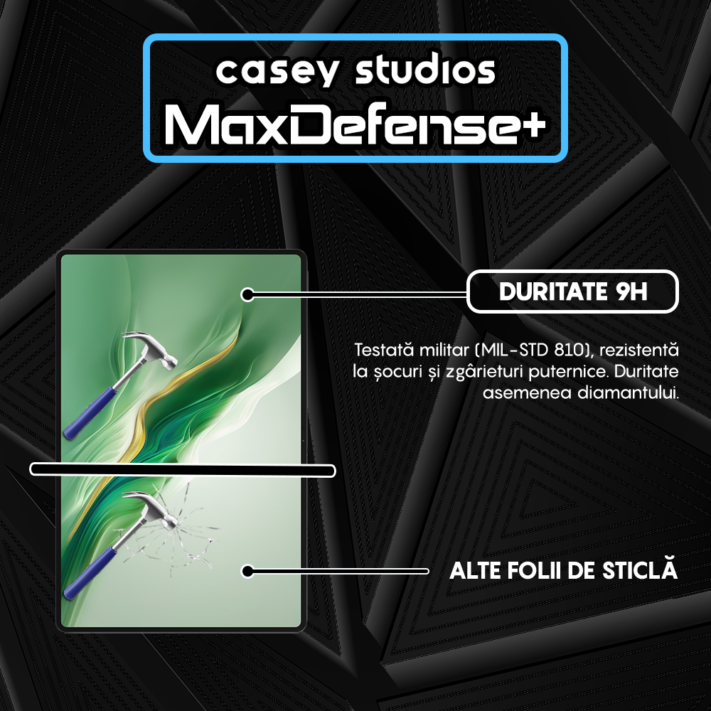 Folie Sticla MaxDefense+ - Honor MagicPad 2 12.3 - Clear