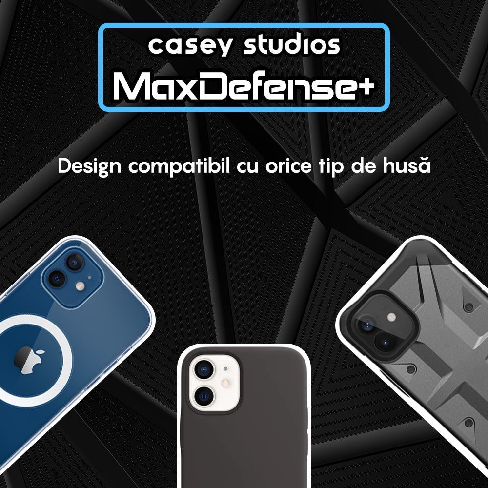 Set 2x Folie Camera MaxDefense+ - iPhone 12 - Clear
