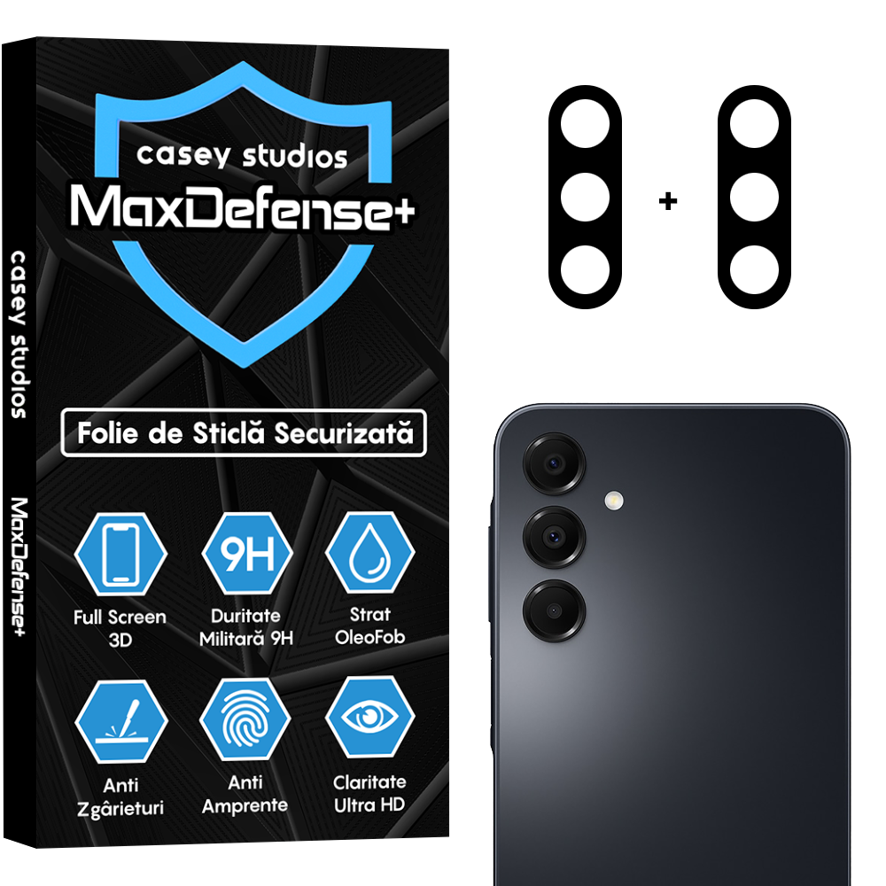 Set 2x Folie Camera MaxDefense+ - Samsung Galaxy A16 - Clear