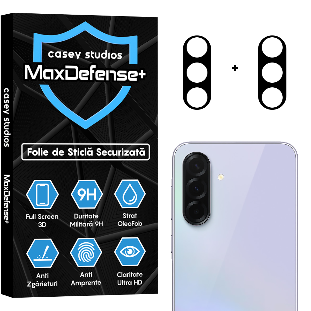 Set 2x Folie Camera MaxDefense+ - Samsung Galaxy A56/A36 - Clear