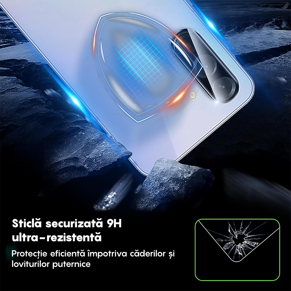 Set 2x Folie Camera MaxDefense+ - Samsung Galaxy A56/A36 - Clear