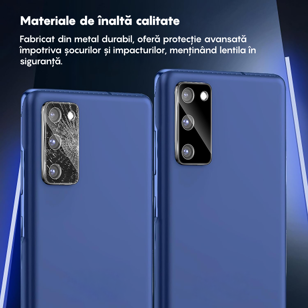 Set 2x Folie Camera MaxDefense+ - Samsung Galaxy S20 FE - Clear