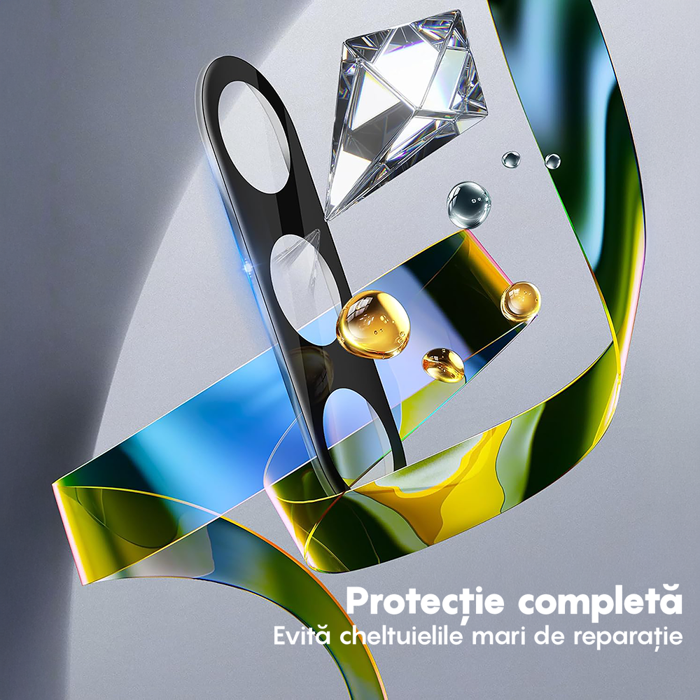 Set 2x Folie Camera MaxDefense+ - Samsung Galaxy Z Fold7 - Clear