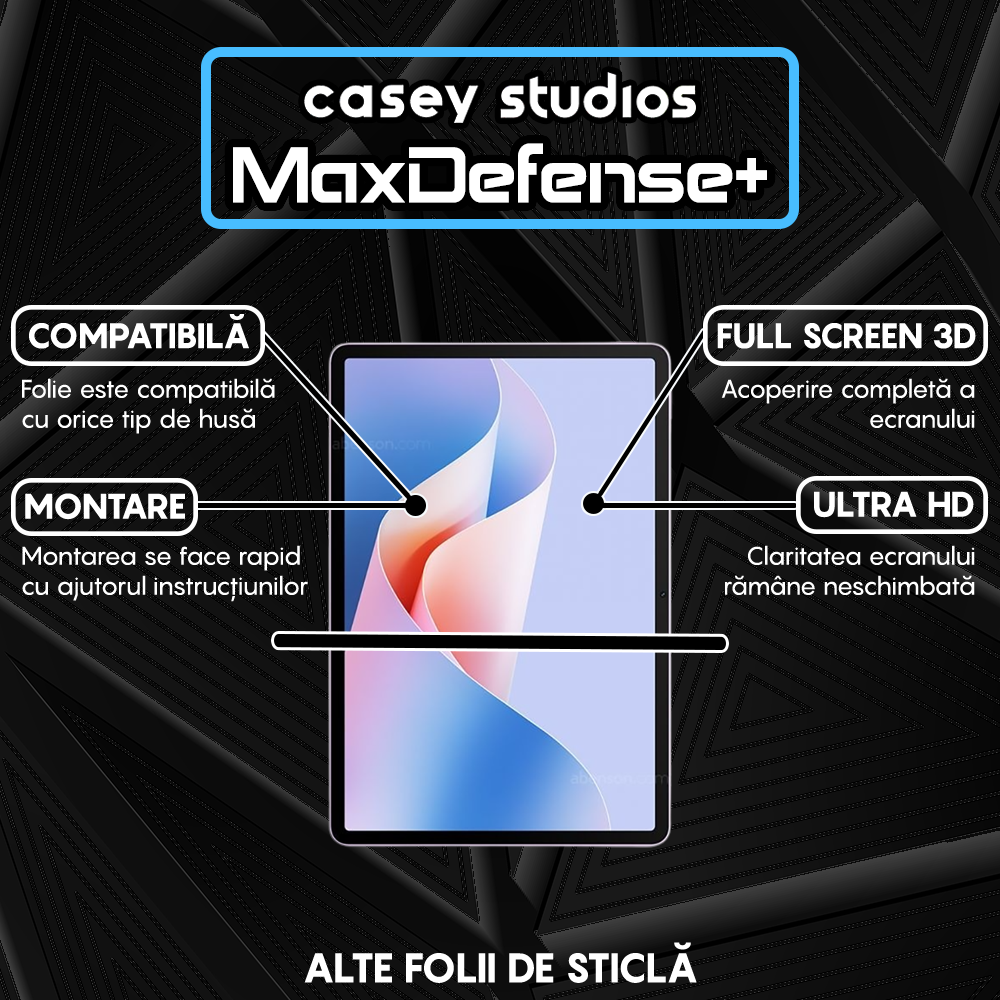 Folie Sticla MaxDefense+ - Huawei MatePad 11.5 - Clear