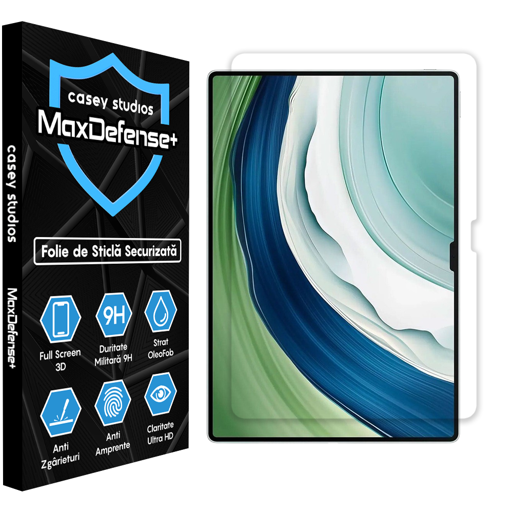 Folie Sticla MaxDefense+ - Huawei MatePad Pro 13.2 - Clear