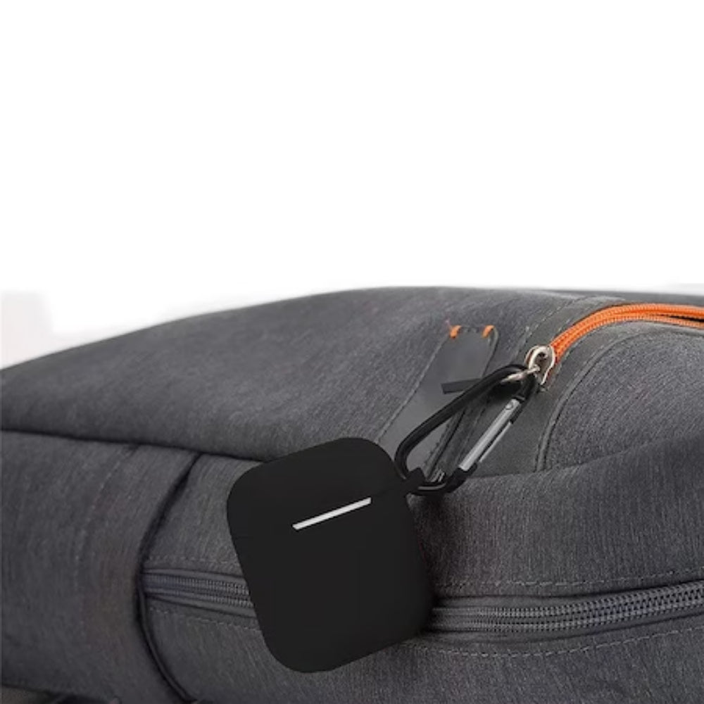 Husa Soft Silicone - AirPods 1/2 - Negru