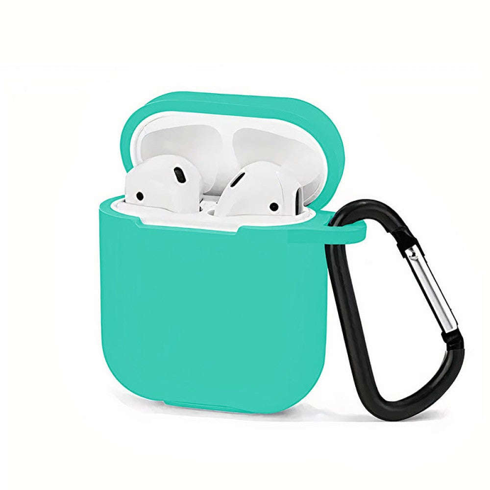 Husa Soft Silicone - AirPods 1/2 - Turqoise