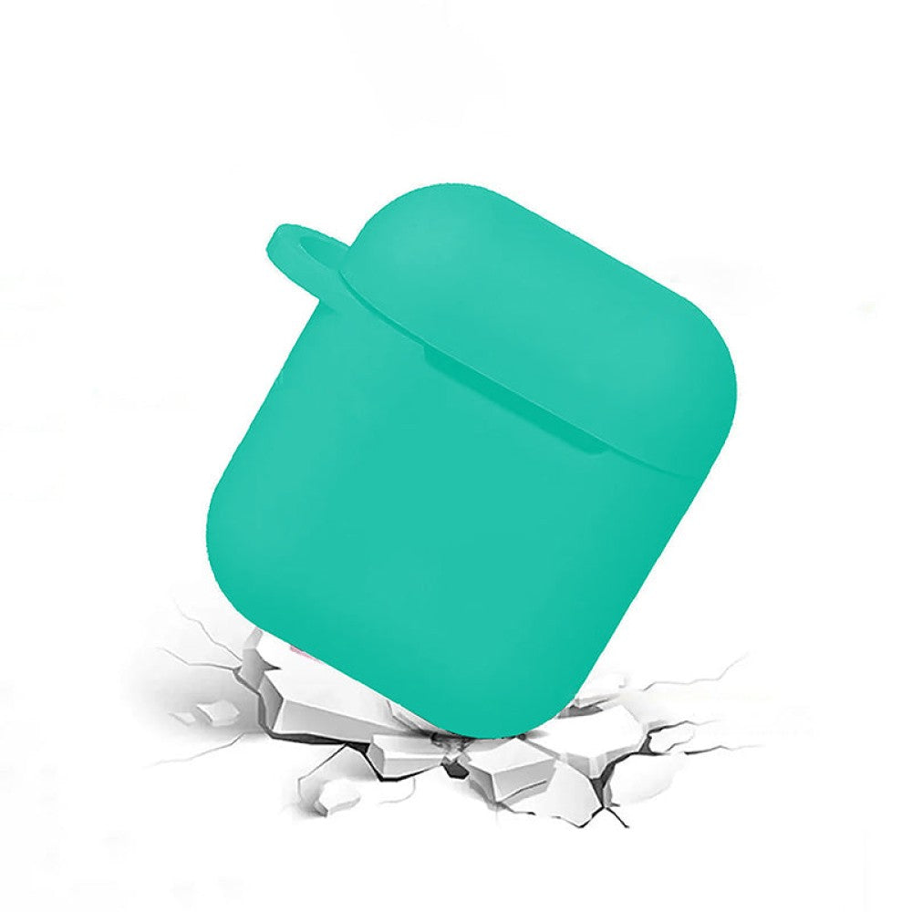 Husa Soft Silicone - AirPods 1/2 - Turqoise