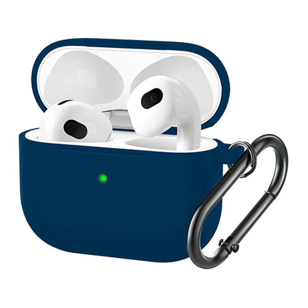 Husa Soft Silicone - AirPods 3 - Albastru