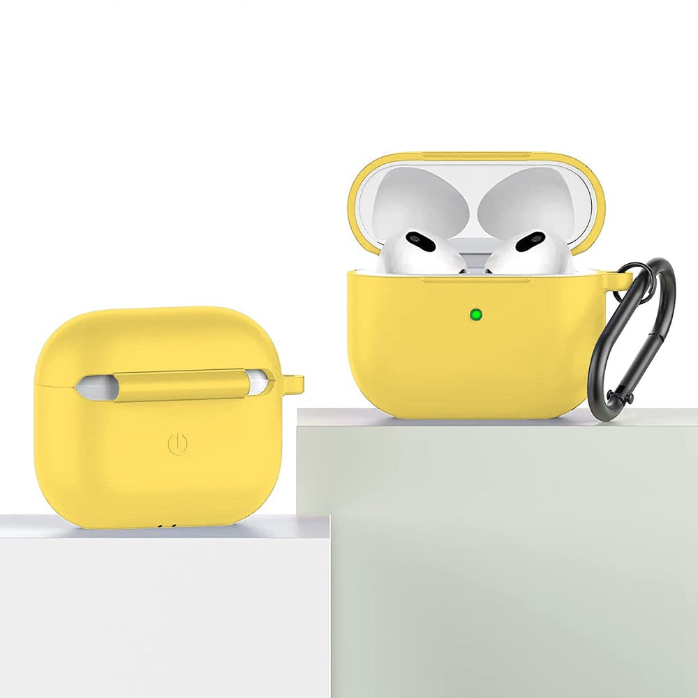 Husa Soft Silicone - AirPods 3 - Galben