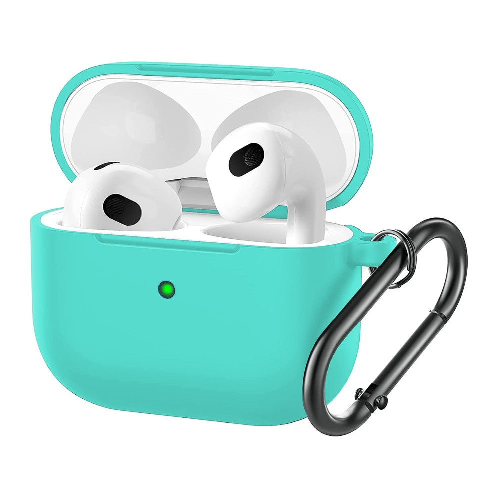 Husa Soft Silicone - AirPods 3 - Mint Green