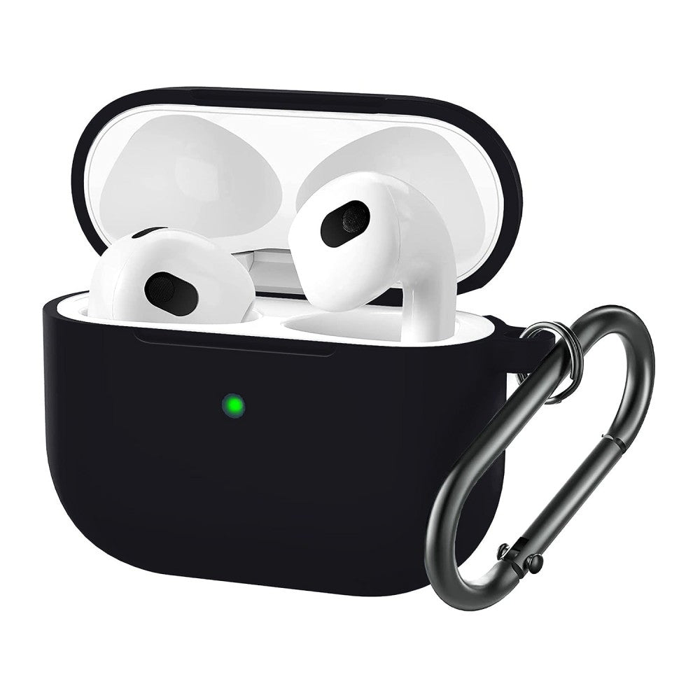 Husa Soft Silicone - AirPods 3 - Negru