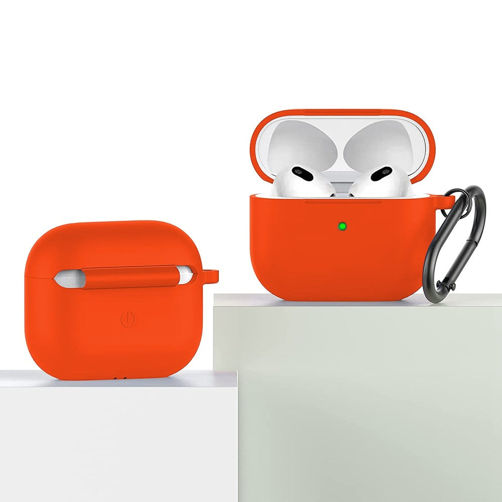 Husa Soft Silicone - AirPods 3 - Orange