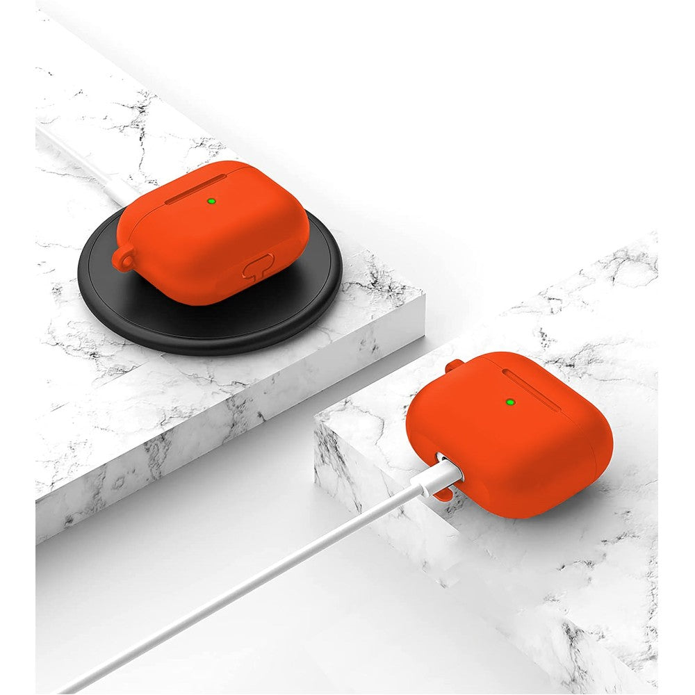 Husa Soft Silicone - AirPods 3 - Orange